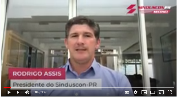 Covid-19: Presidente do Sinduscon e Seconci Paraná destaca as ações das entidades